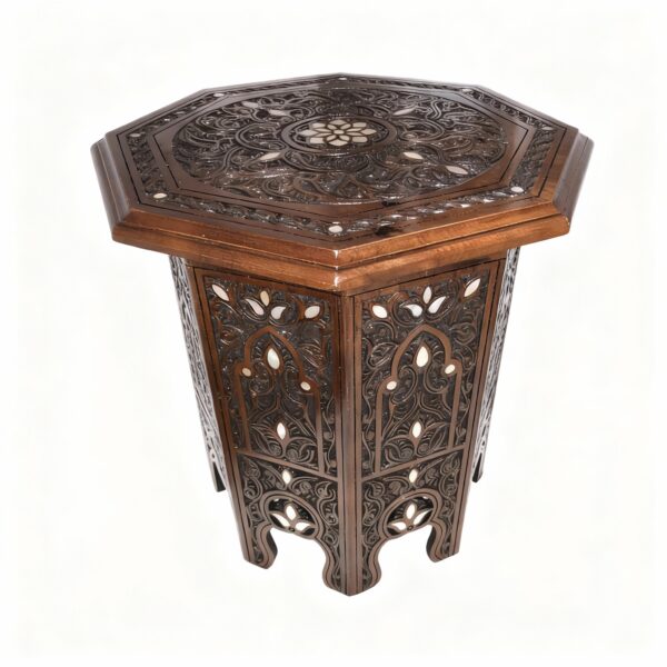 Handcrafted Mother-of-Pearl Coffee Table